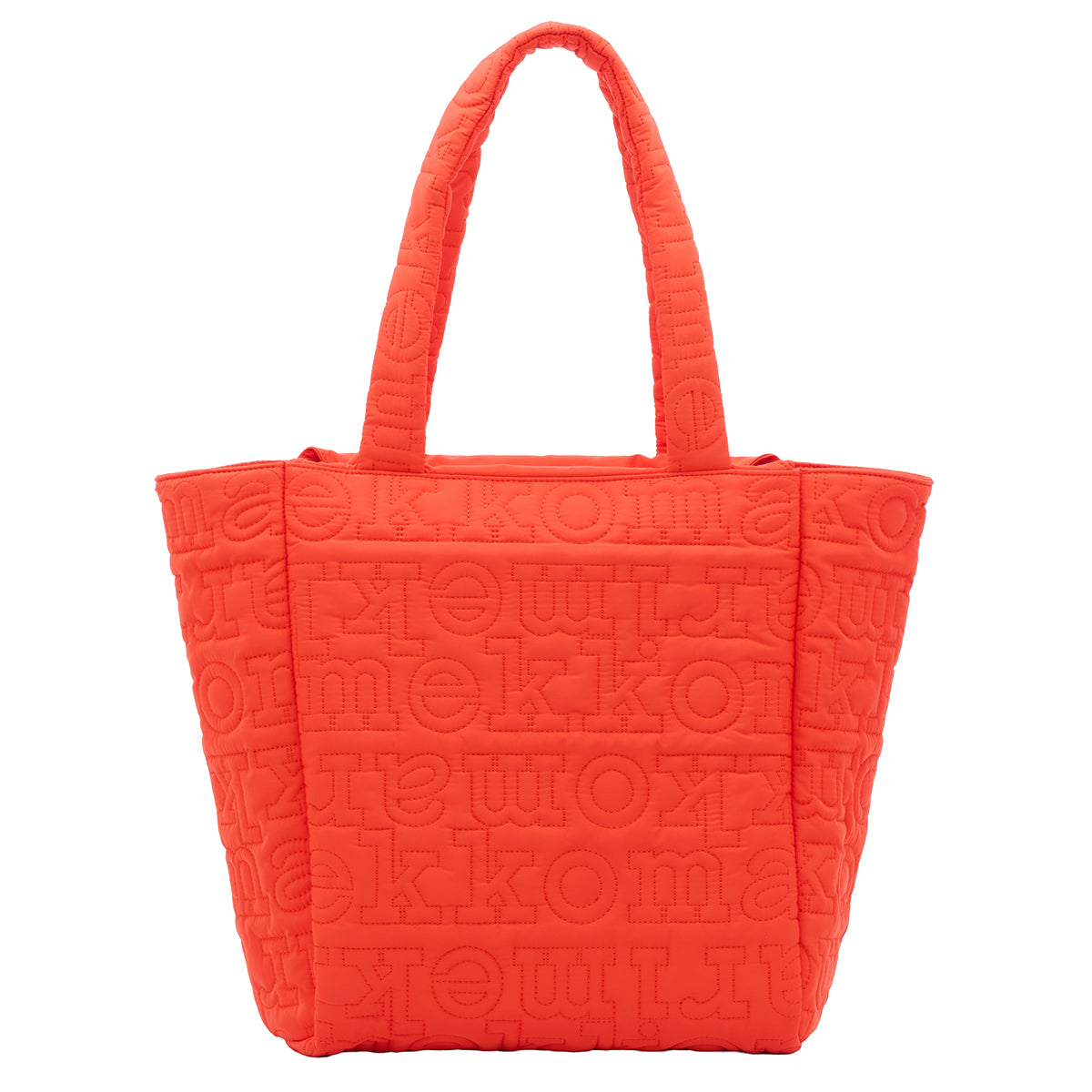 Marimekko Logo Red-Orange Medium Joy Tote Bag