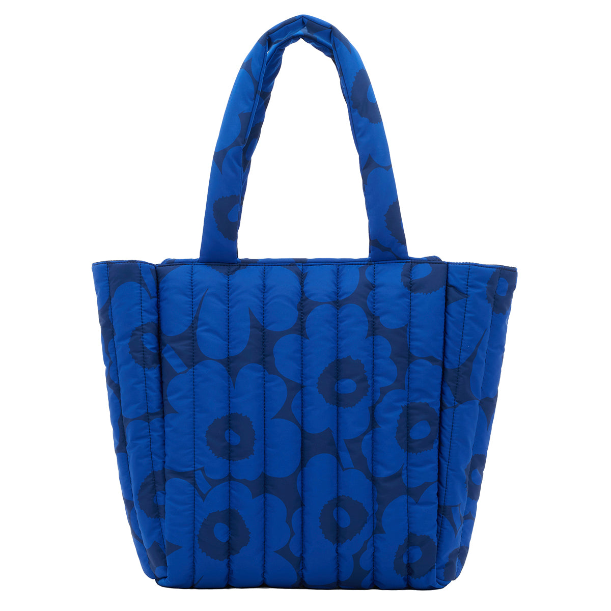 Marimekko Unikko Blue / Black Medium Joy Tote Bag