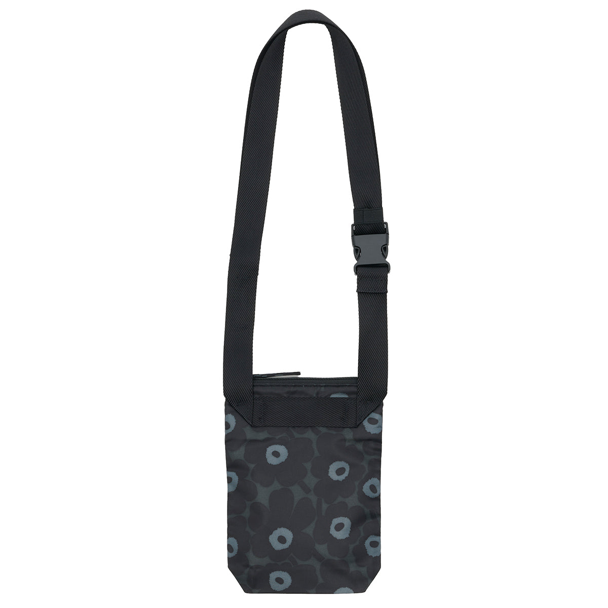 Marimekko Unikko Black / Dark Grey Neat Phone Pocket