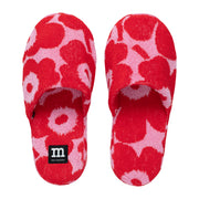 Marimekko Unikko Red / Pink Slippers