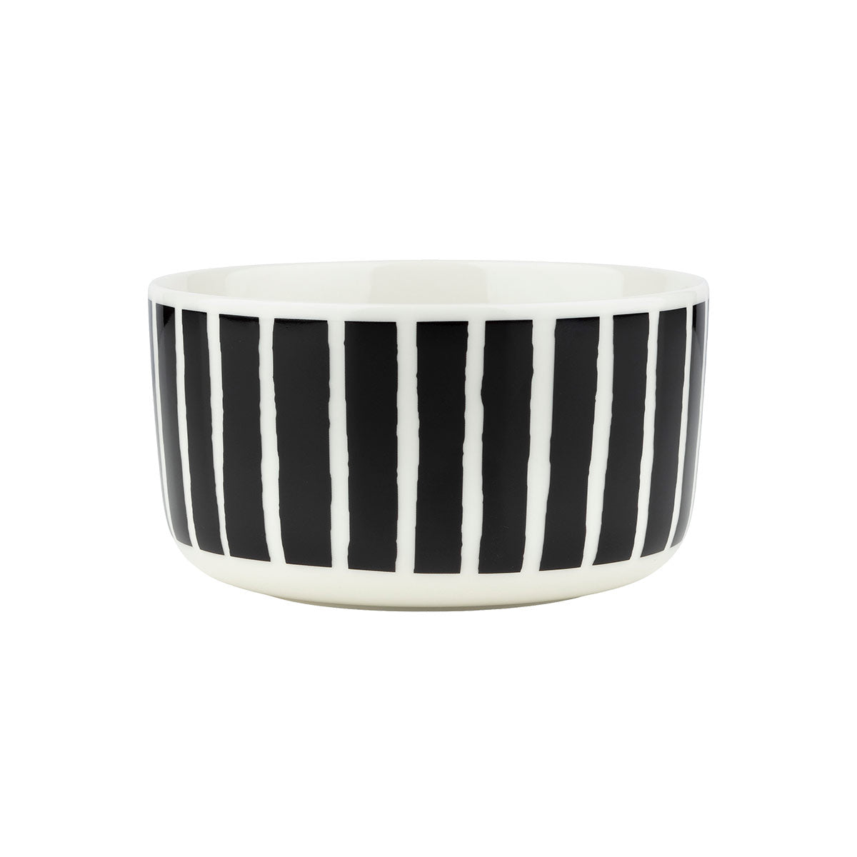 Marimekko Piccolo Black / White Soup / Cereal Bowl