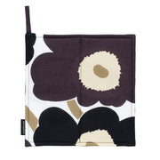 Marimekko Unikko Charcoal / White / Beige Pot Holder