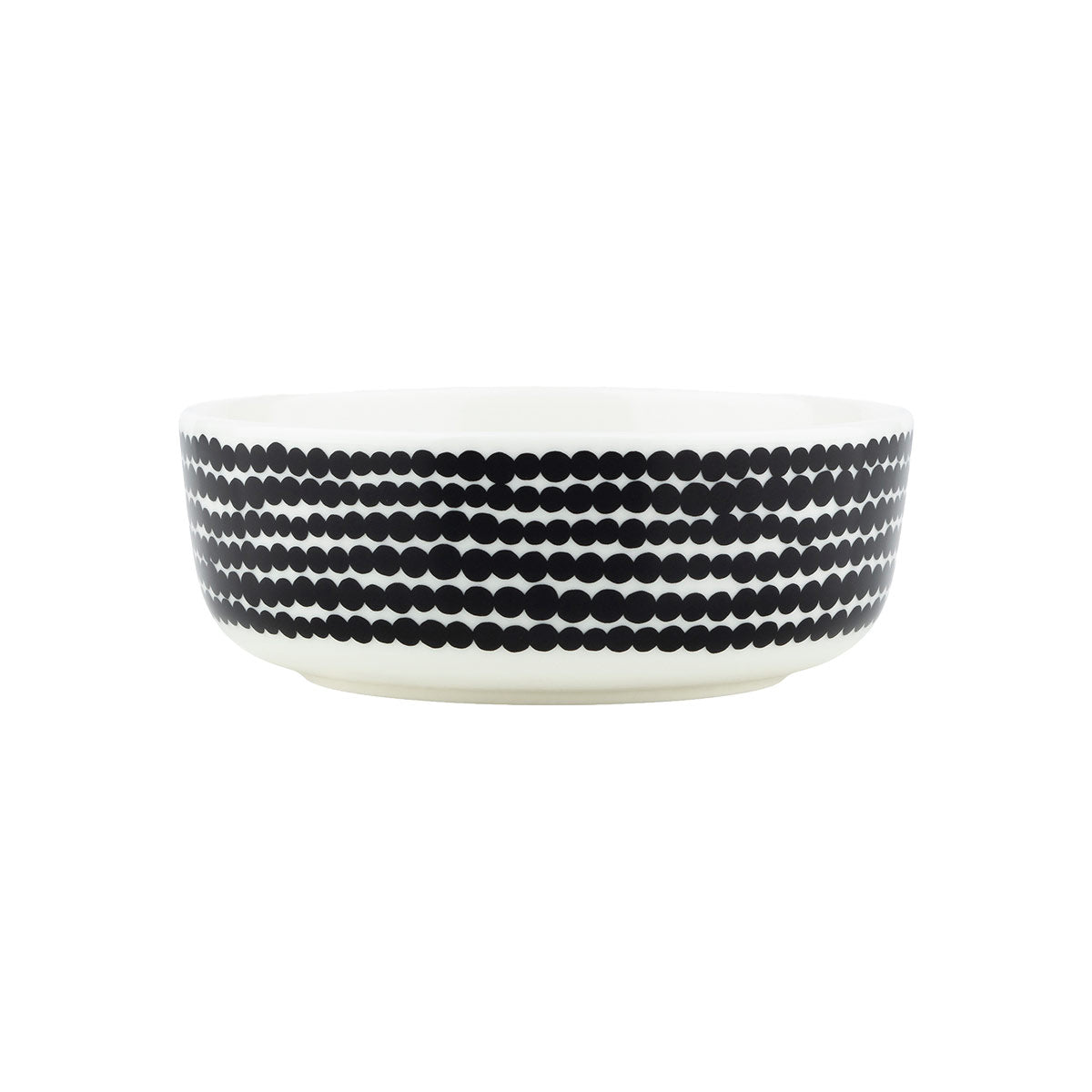 Marimekko Rasymatto Black / White Soup / Cereal Bowl