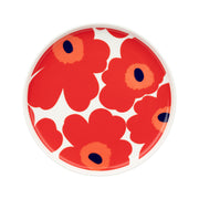 Marimekko Unikko Red Salad Plate