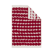 Marimekko Rasymatto Dark Red / White Hand Towel