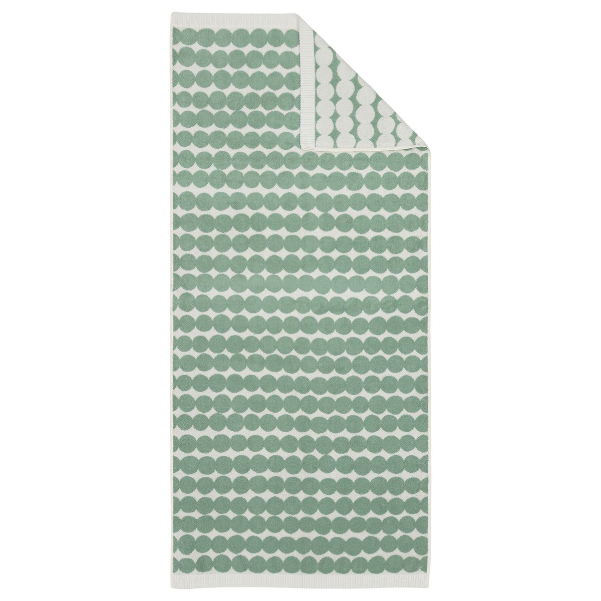 Marimekko Rasymatto Sage / White Bath Towel