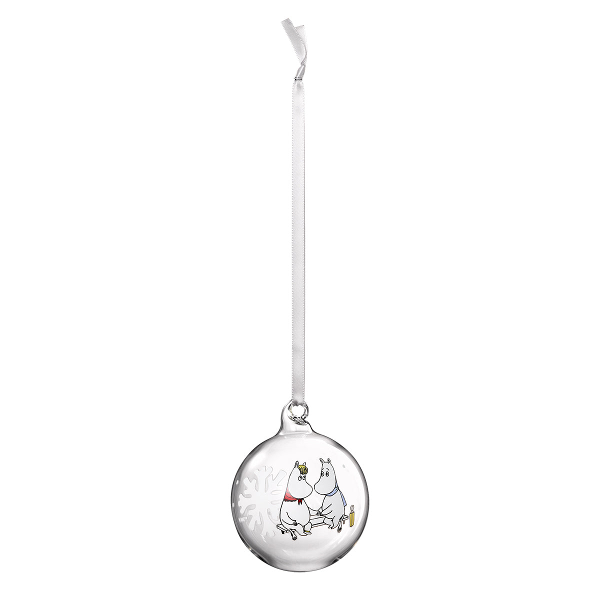 Muurla Moomin Snowflake Glass Ball Ornament