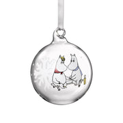 Muurla Moomin Snowflake Glass Ball Ornament