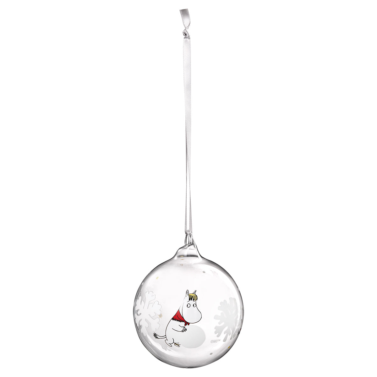 Muurla Moomin Snowflake Large Glass Ball Ornament