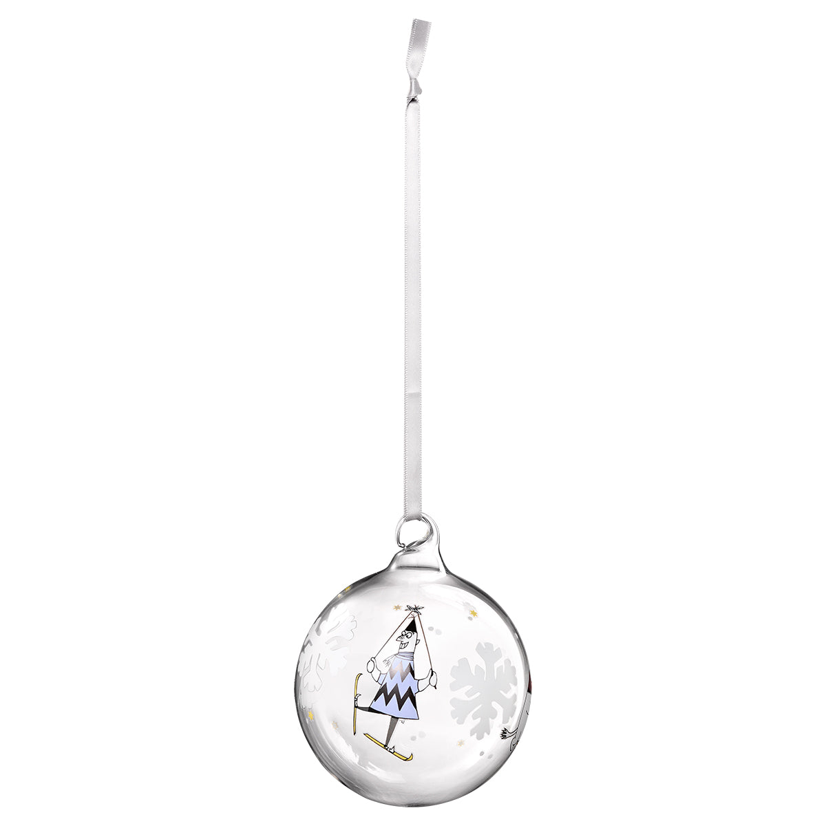 Muurla Moomin Snowflake Large Glass Ball Ornament