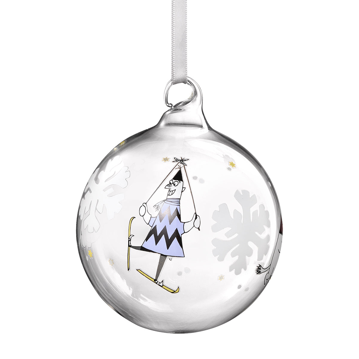 Muurla Moomin Snowflake Large Glass Ball Ornament