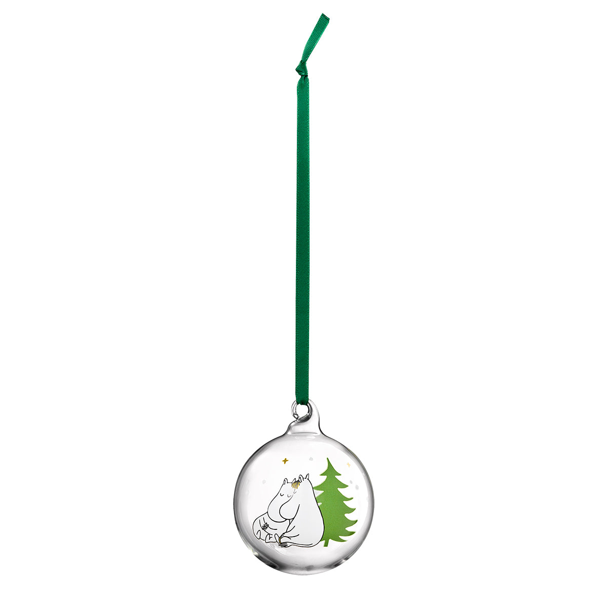 Muurla Moomin Spruce Glass Ball Ornament