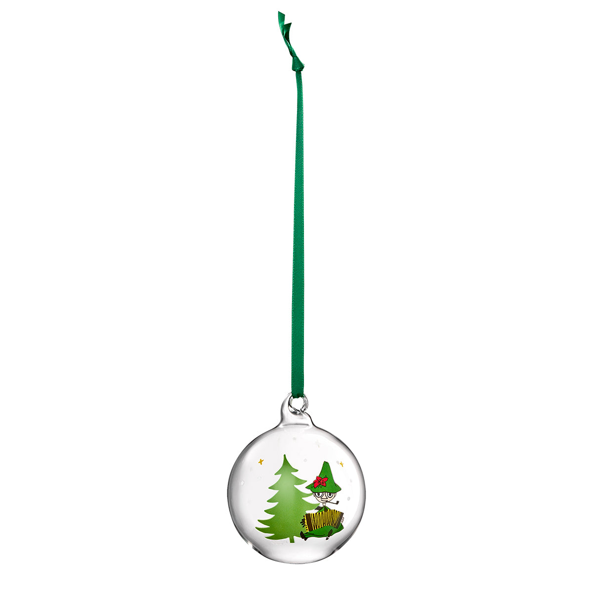 Muurla Moomin Spruce Glass Ball Ornament