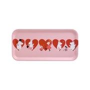 Muurla Moomin Heart Pink / Red Tray