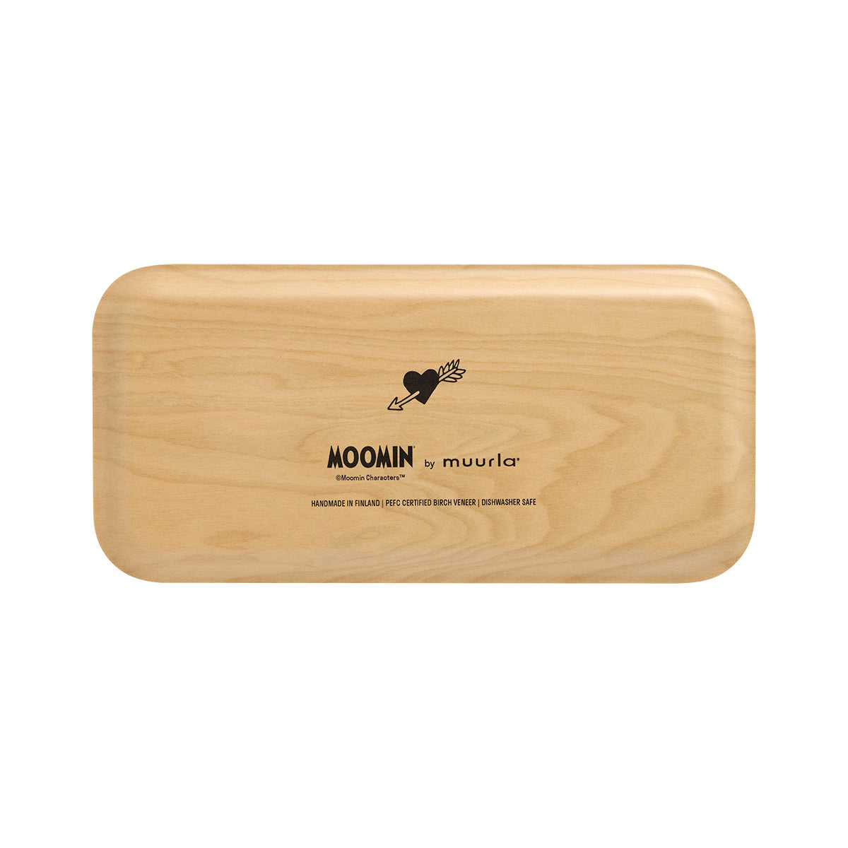 Muurla Moomin Heart Pink / Red Tray