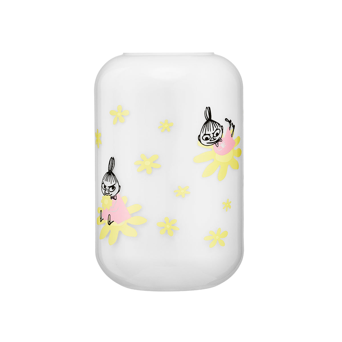 Muurla Moomin Flowers Little My White / Multi Small Glass Vase