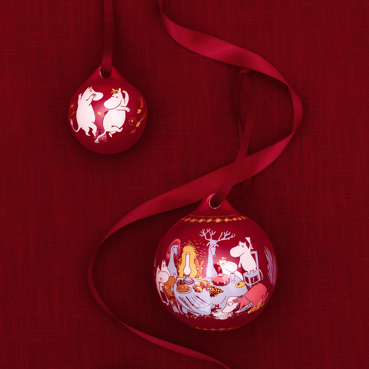 Arabia Moomin Festive Moments 2025 Annual Bauble - 80th Anniversary