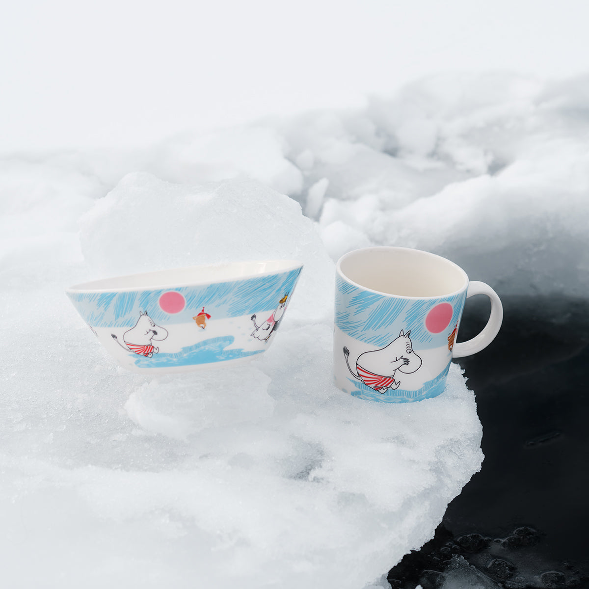 Arabia Moomin Ice Swimming Bowl - 2025 Winter Bowl