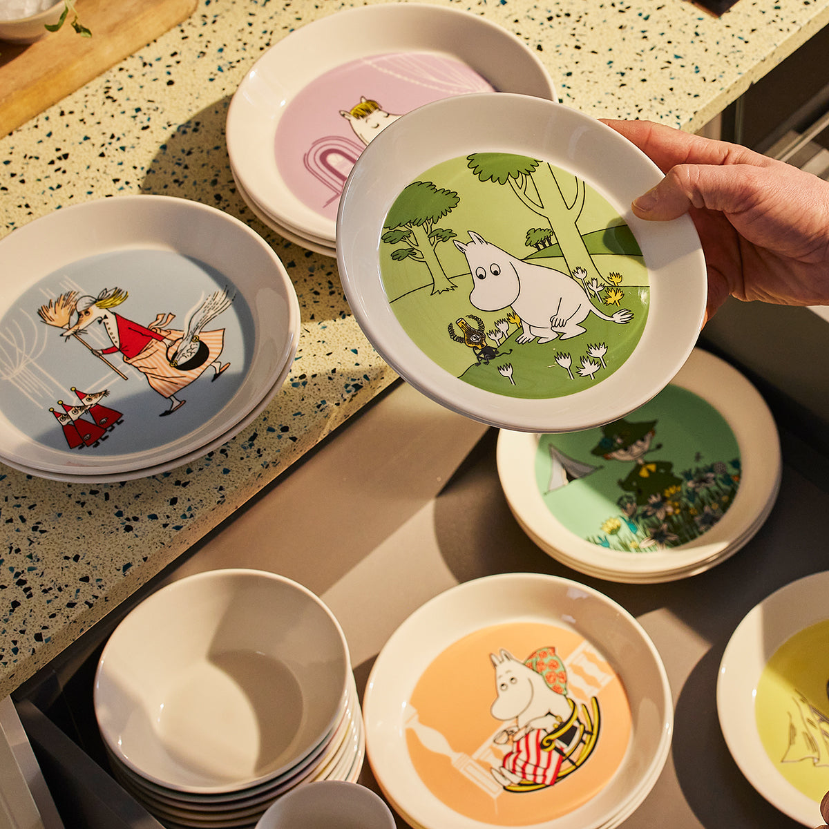 Arabia Moomin Plates