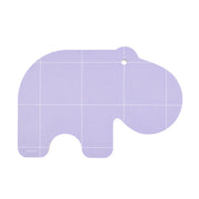 Muurla Hippo Lavender / Natural Reversible Chop & Serve Board