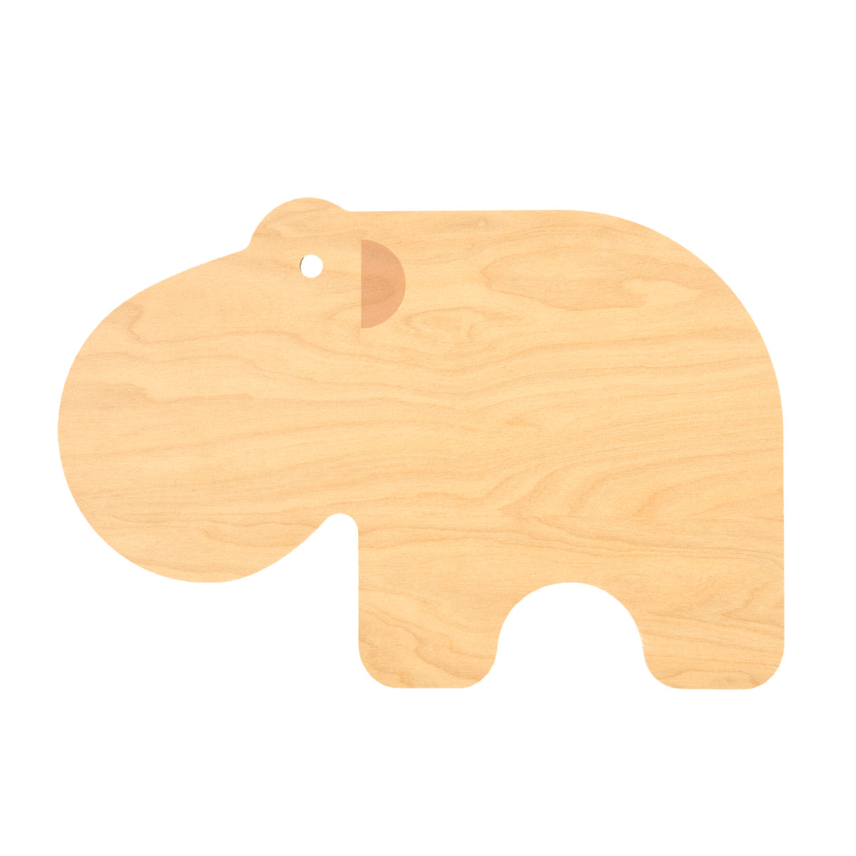 Muurla Hippo Lavender / Natural Reversible Chop & Serve Board