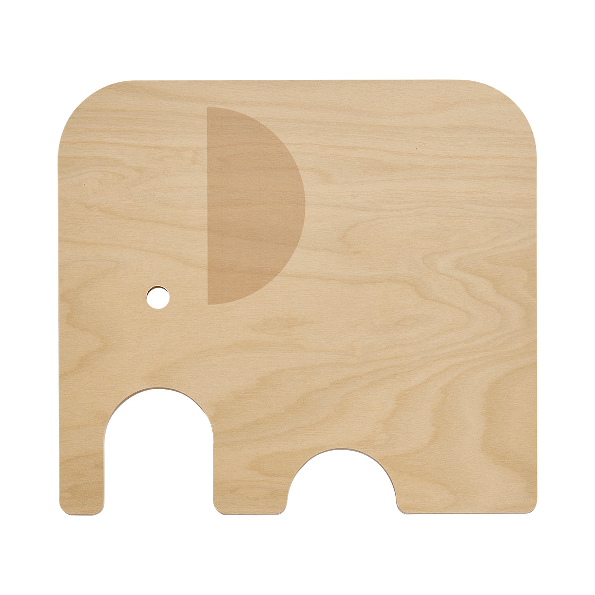 Muurla Elephant Light Pink / Natural Reversible Chop & Serve Board