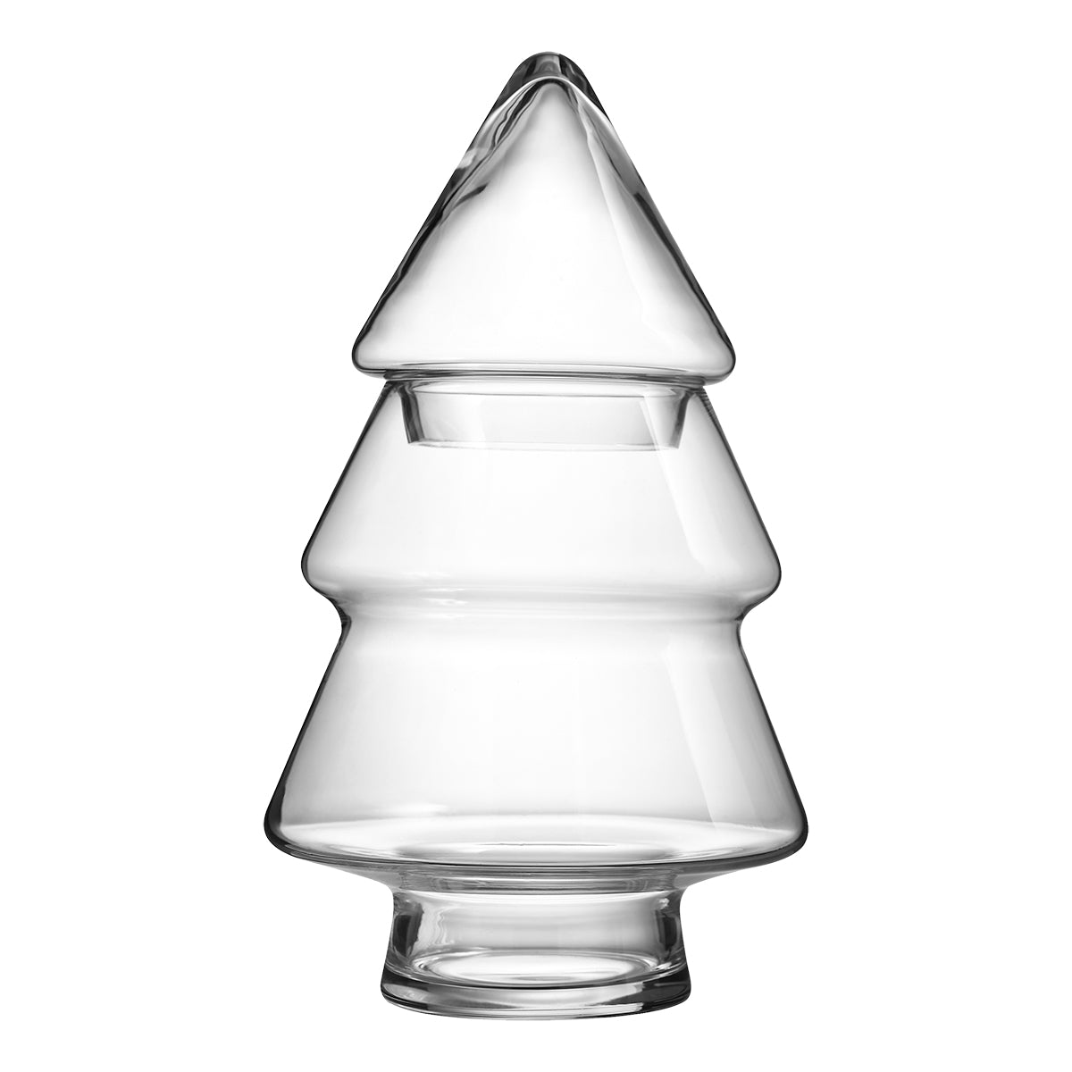 Muurla Glass Christmas Tree Jar - Large