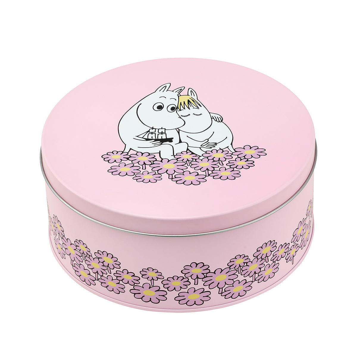 Muurla Moomin Together Pink Round Tin Jar