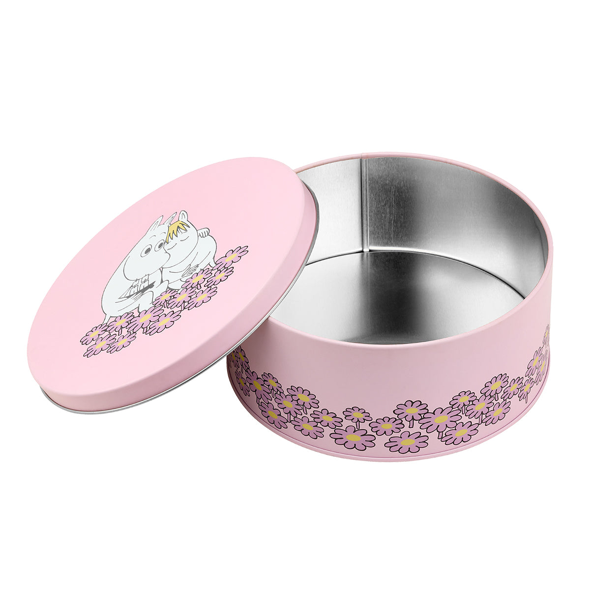 Muurla Moomin Together Pink Round Tin Jar