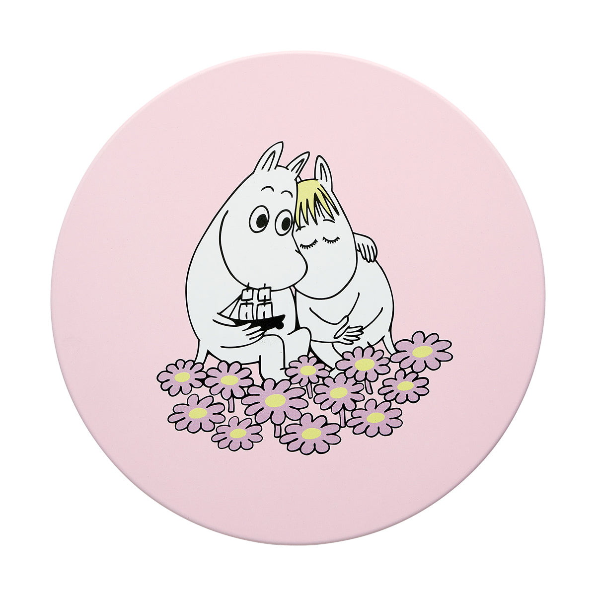 Muurla Moomin Together Pink Round Tin Jar