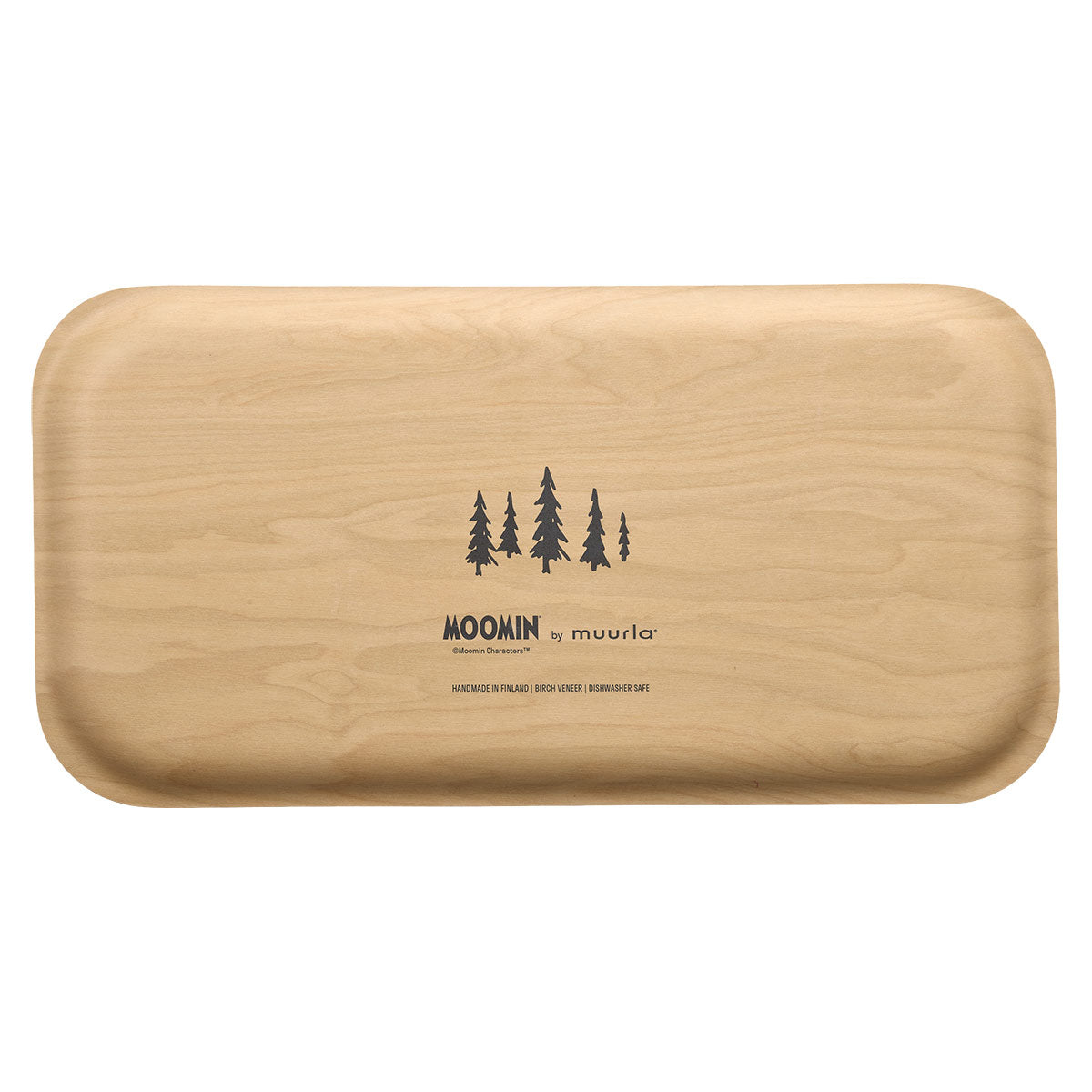Muurla Moomin Frosty Day Pink / Blue / White Large Tray