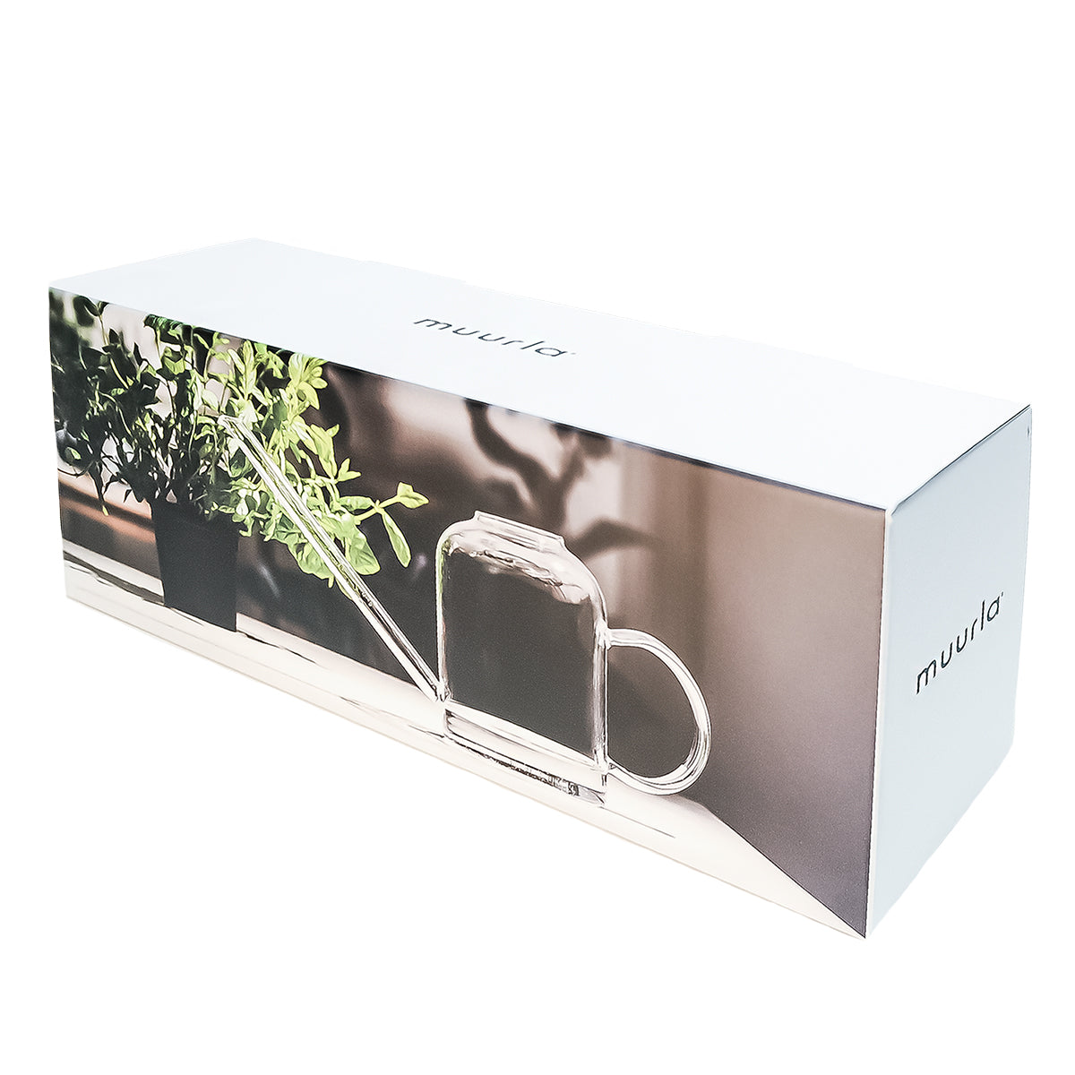Muurla Clear Glass Watering Can