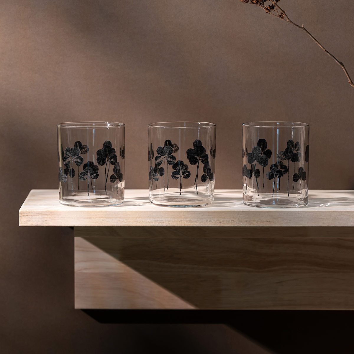 Muurla Teemu Jarvi Clover Glass Tumbler