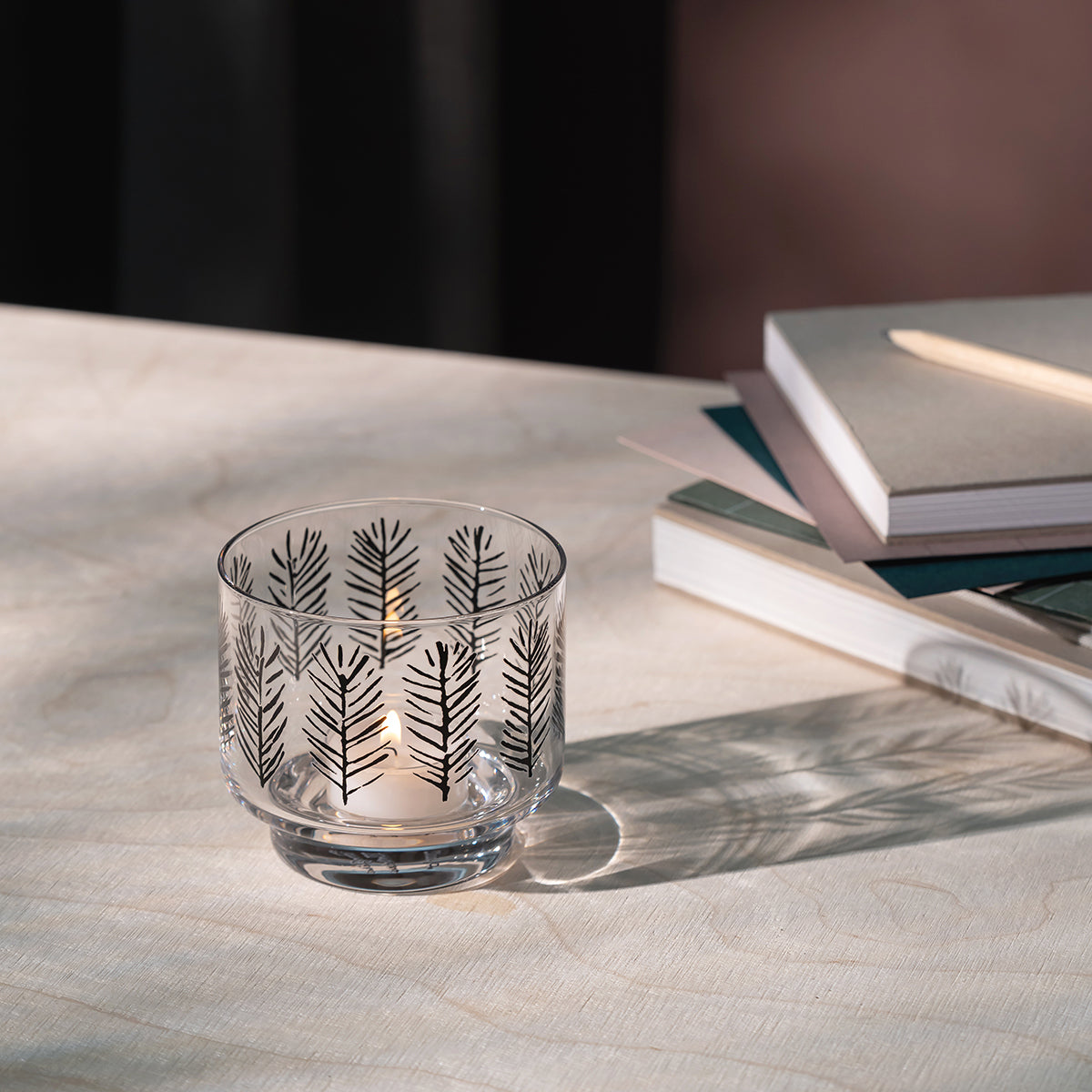 Muurla Teemu Jarvi Spruce Glass Candle Holder