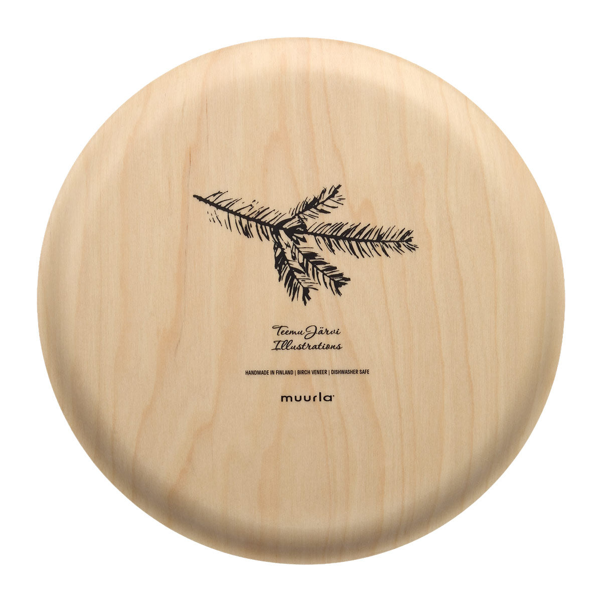 Muurla Teemu Jarvi Spruce Round Tray