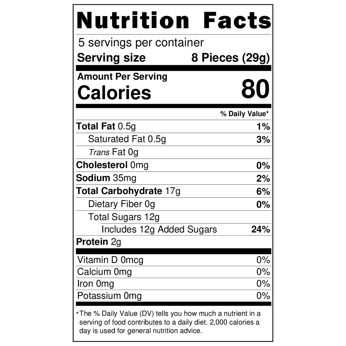 Nordic Sweets Salty Licorice Salmiac Stix - 5 oz