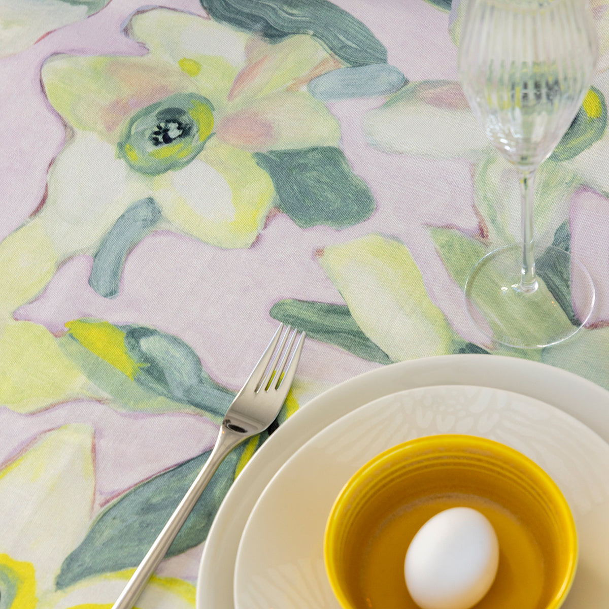 Pentik Narsissi Yellow / Green Table Runner