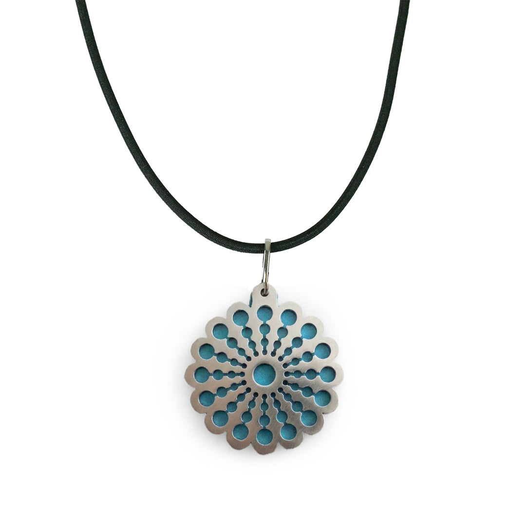 Pohjolan Helmi Marigold Turquoise Necklace