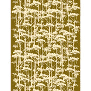 Marimekko Putkinotko Green Umber / Cream Cotton Sateen Fabric