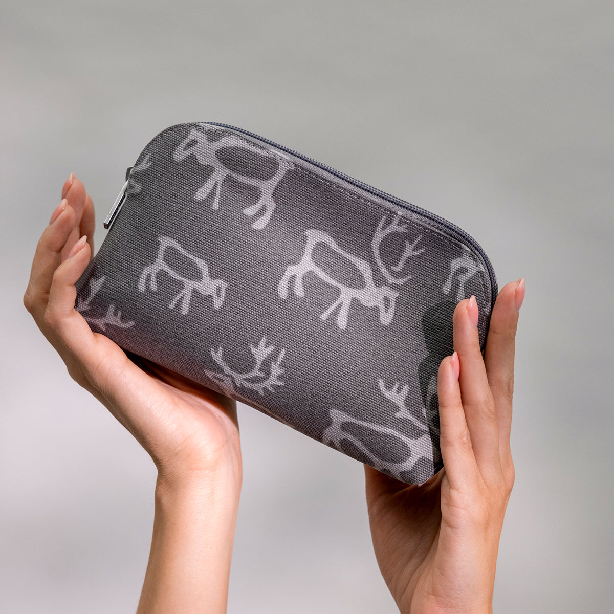 Pentik Saaga Grey Small Cosmetic Bag