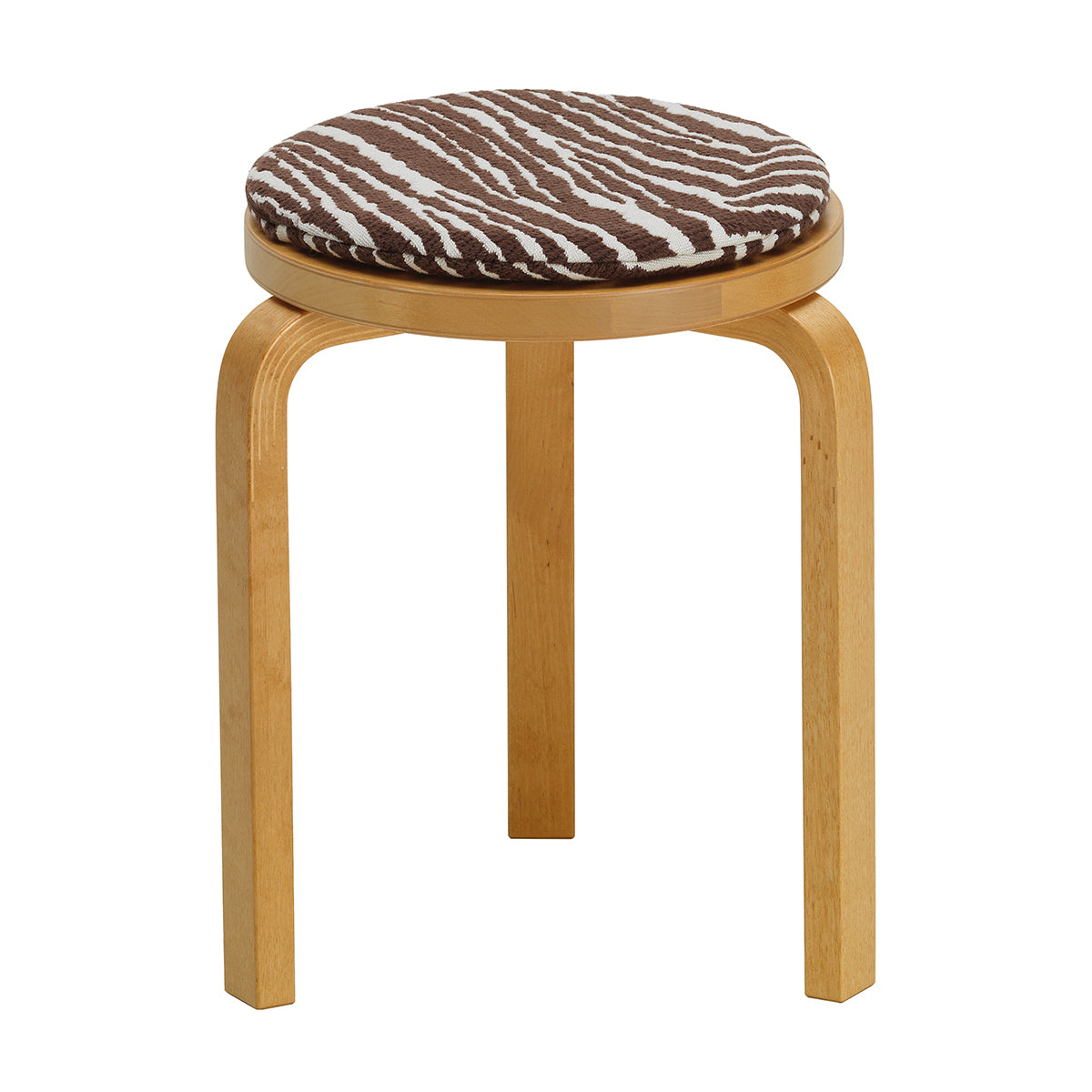Artek Zebra Brown / White Seat Cushion