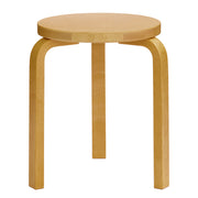 Artek Alvar Aalto Stool 60 - Three Legged Stool - Honey Stained