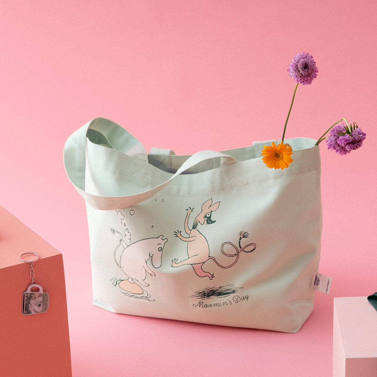 Arabia Moomin's Day 2025 Mint Green Tote Bag