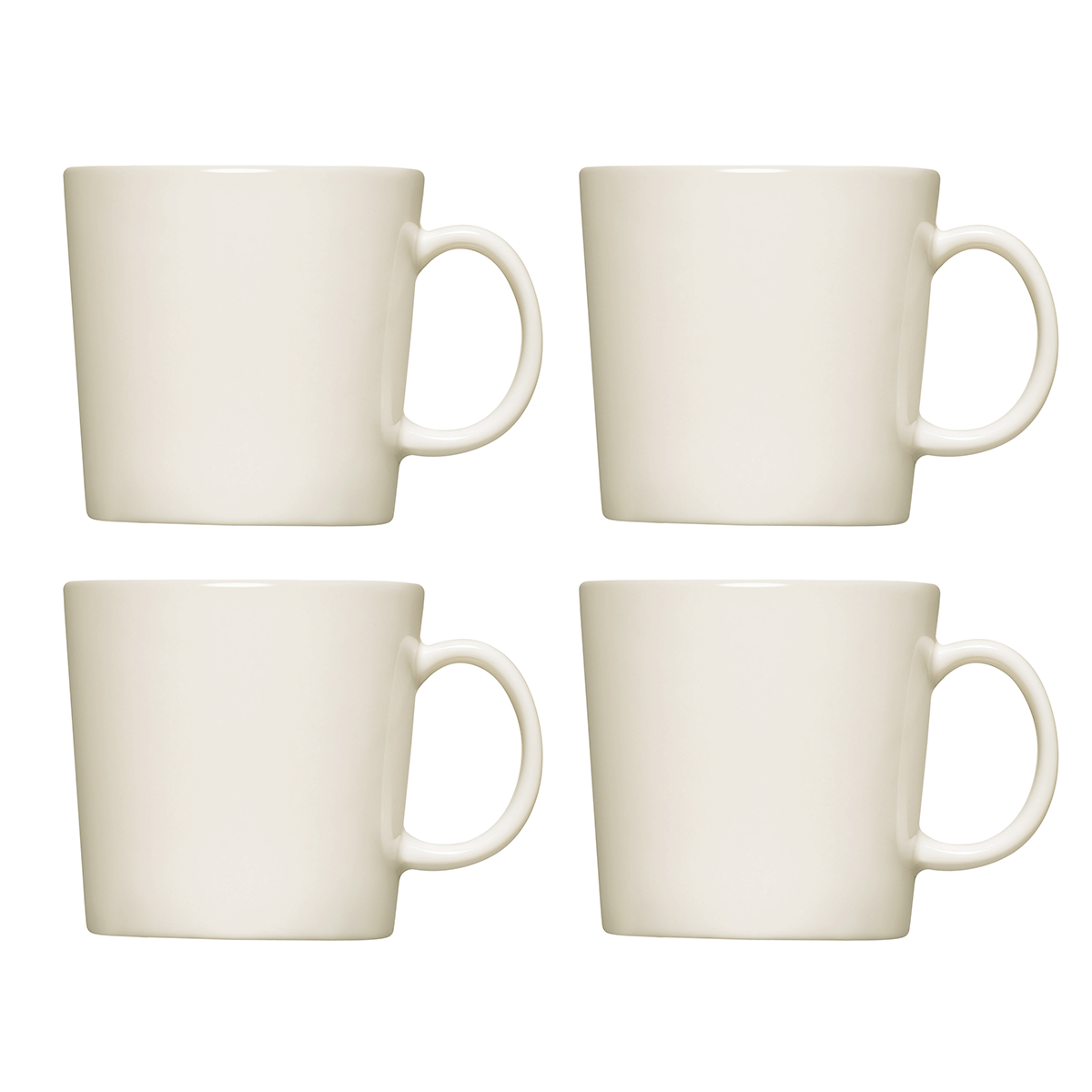 iittala Teema White Mugs -  Boxed Set of 4
