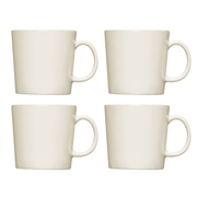 iittala Teema White Mugs -  Boxed Set of 4