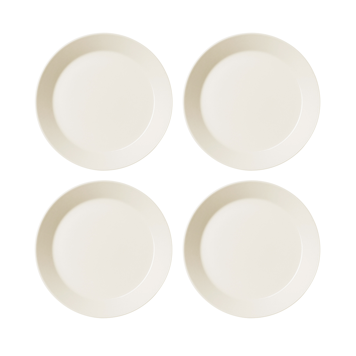 iittala Teema White Salad Plates - Boxed Set of 4
