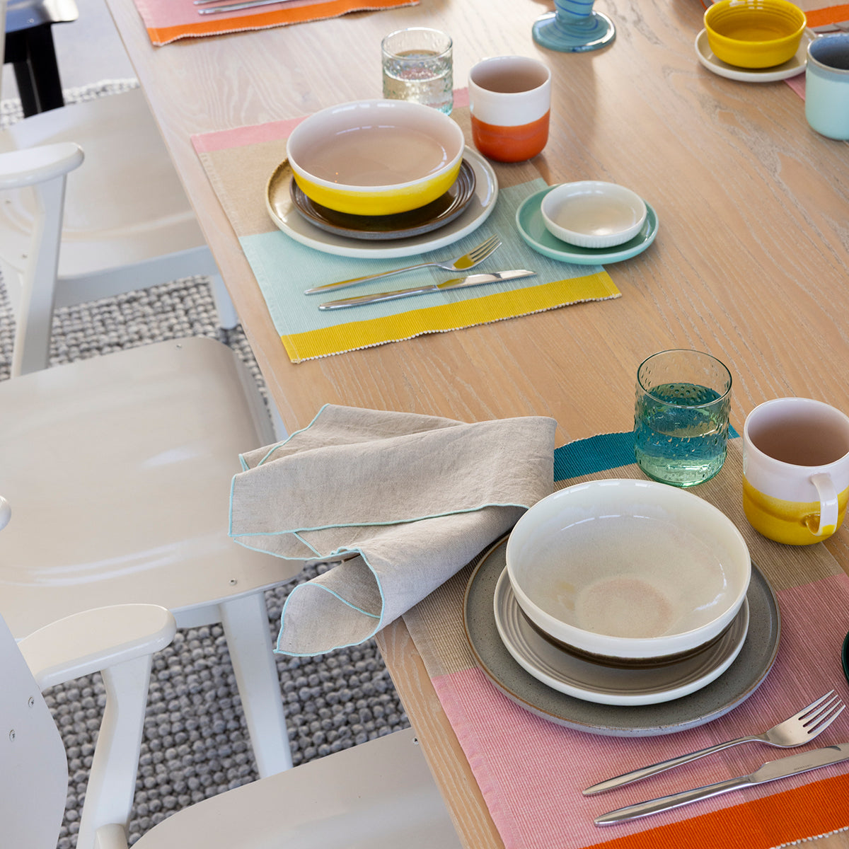 Pentik Tuntu Turquoise / Light Brown / Multi Placemat