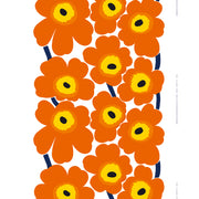 Marimekko Unikko Orange / Yellow Medium Weight Cotton Fabric