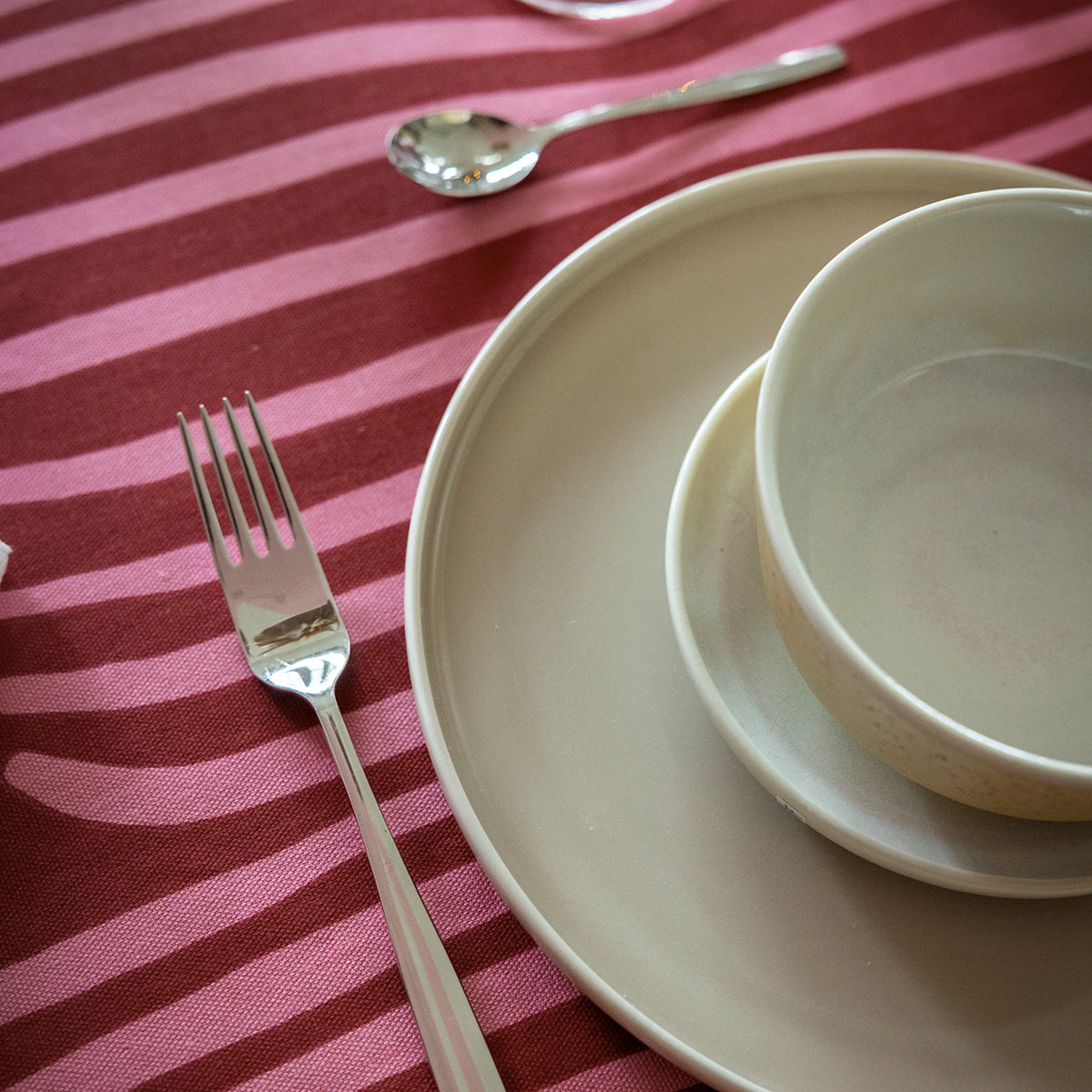 Pentik Vilja Red / Pink Coated Placemat