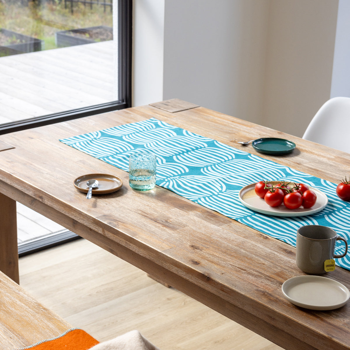 Pentik Vilja Turquoise Table Runner